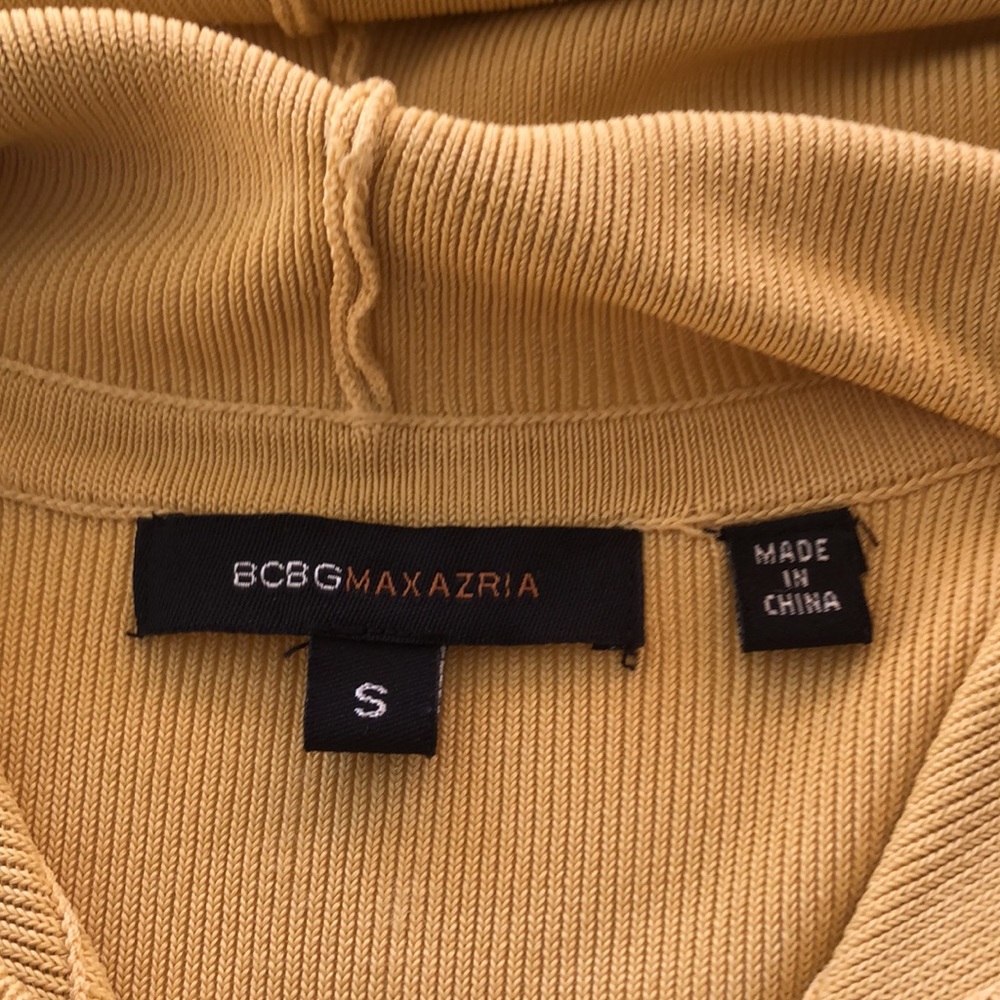 BCBG Y2K SLEEVELESS KNIT HOODIE•sz S - Picture 12 of 17